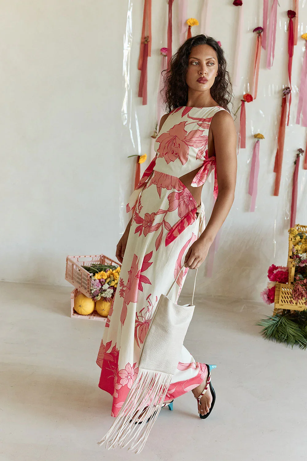 Mikalo Dress - Flora Sunset