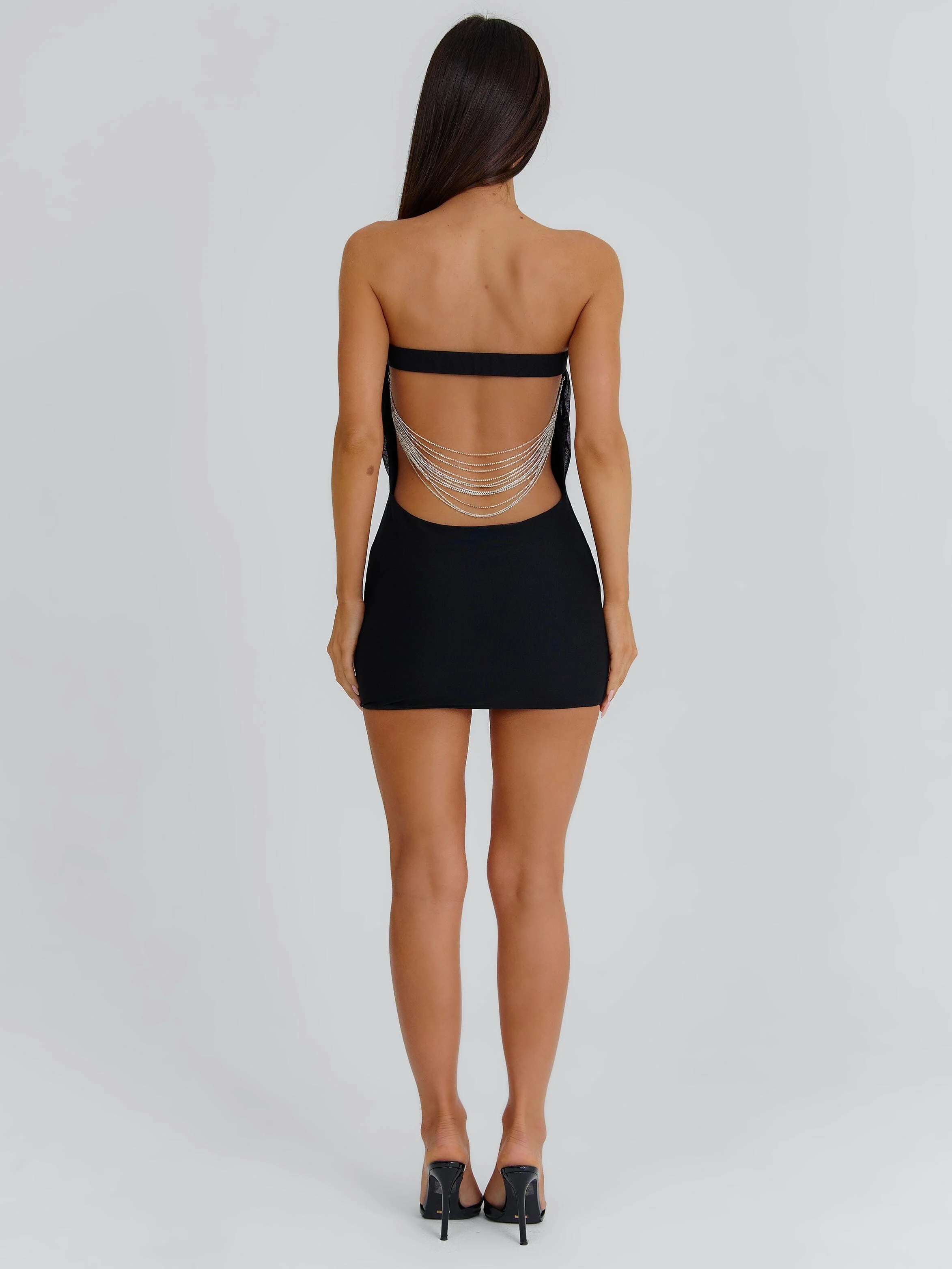BROOKLYNN MINI DRESS BLACK