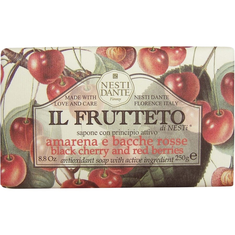 Nesti Dante Firenze Il Frutteto di Nesti Mydło Czarna Wiśnia i Czerwone Jagody Il Fruttetto