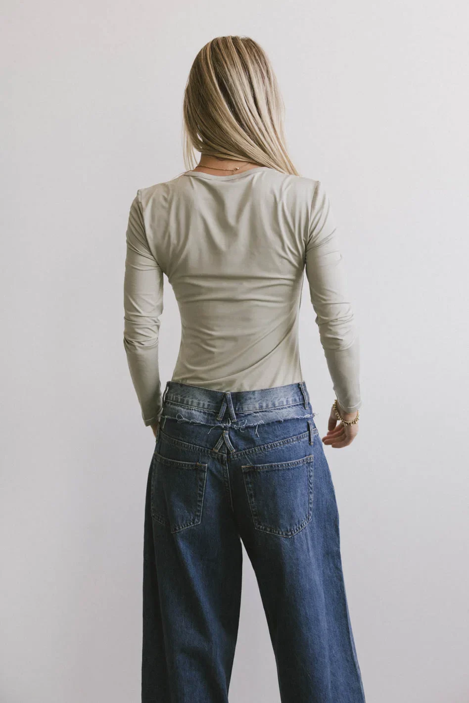 Iris Basic Top in Sage