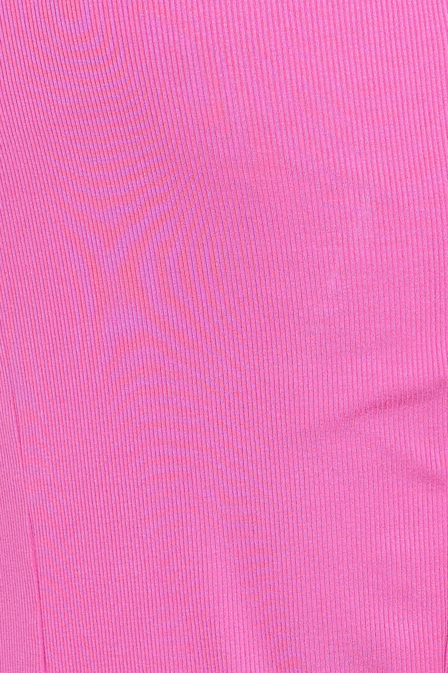 Radio Waves Maxi Dress Hot Pink