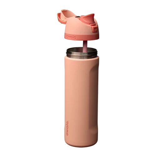 Owala FreeSip® Award winning. Leak-proof. 24 hours cold. - Peach of Mind