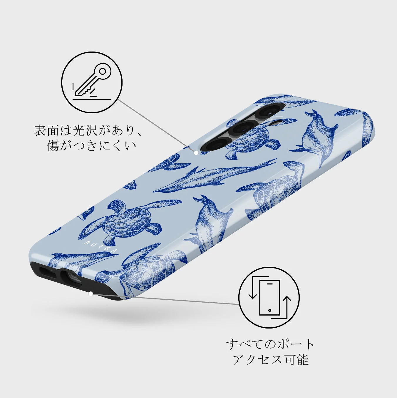 Aquatic Dance - Samsung Galaxy S25 Plus ケース