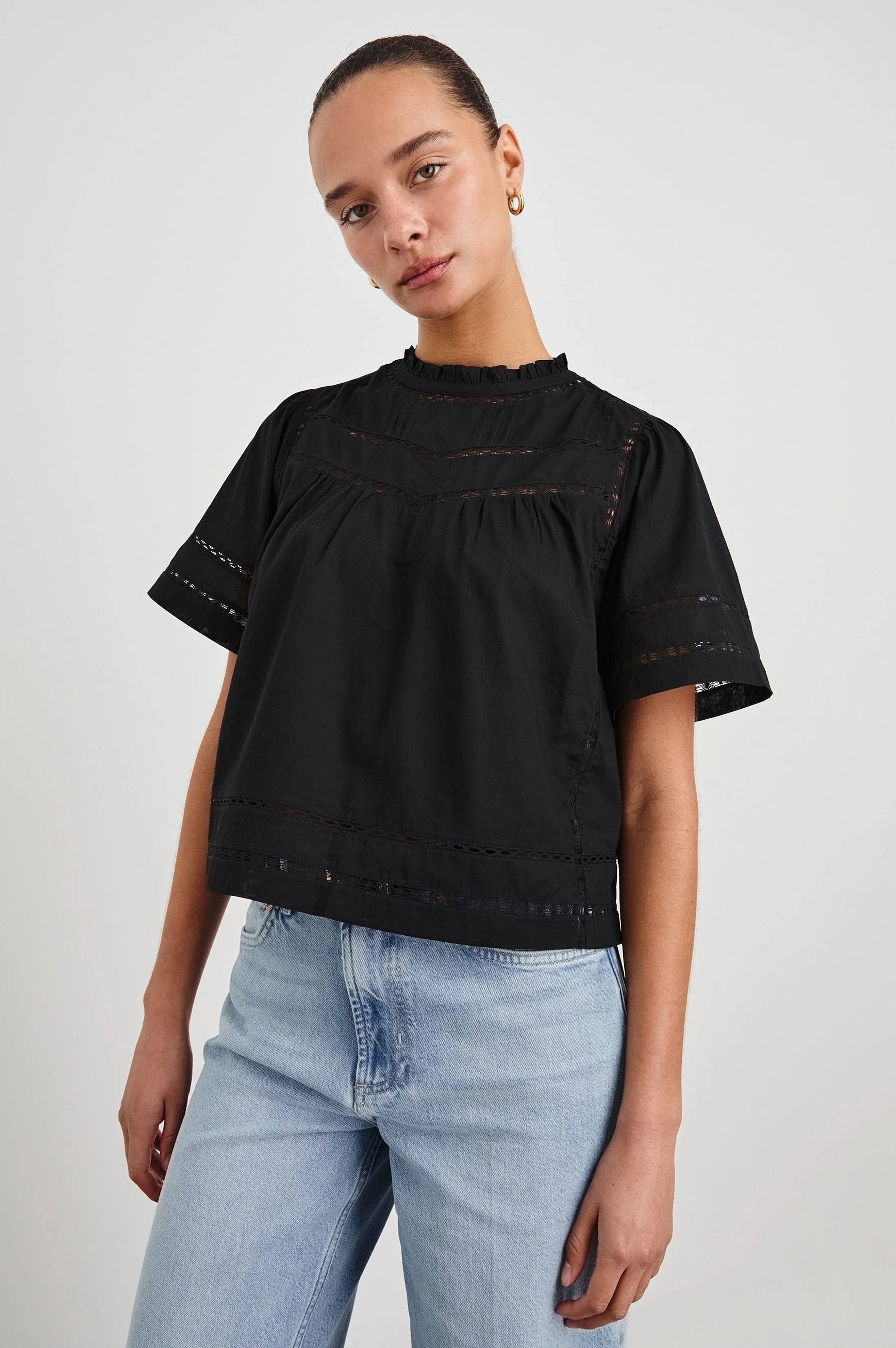 Daisy Top - Black