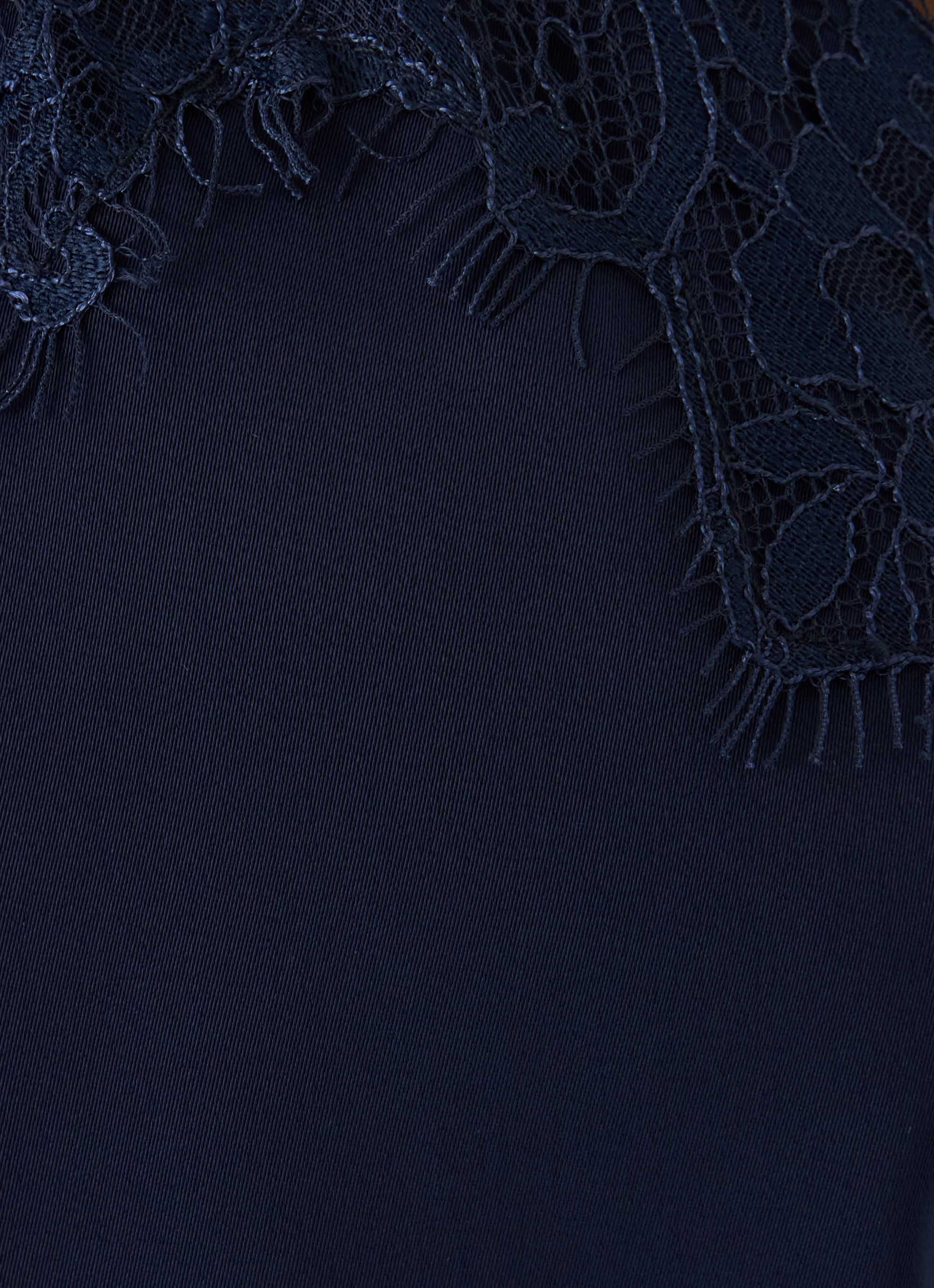 Samaria Halter Mini Dress - Navy - FASHION NOB