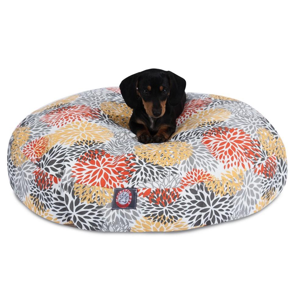 Blooms Round Dog Bed