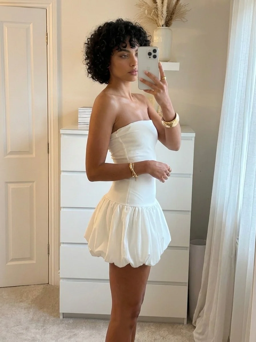 Venetia white dress