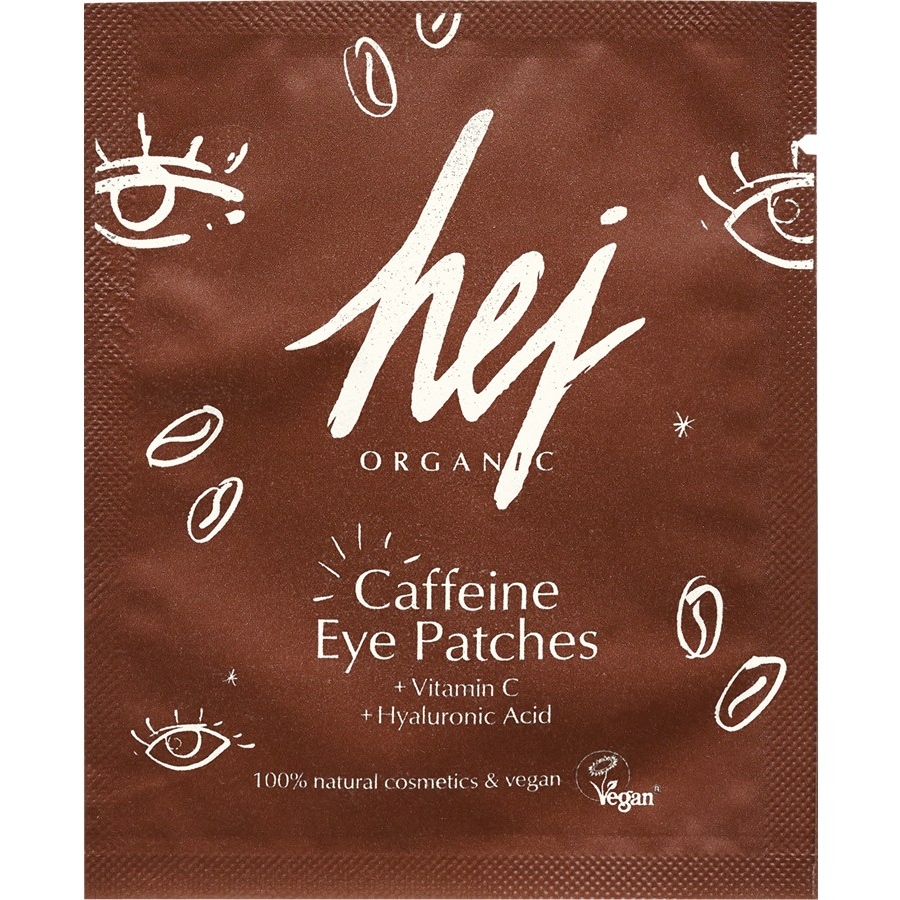 Hej Organic Pielęgnacja oczu Płatki pod oczy z kofeiną i witaminą C