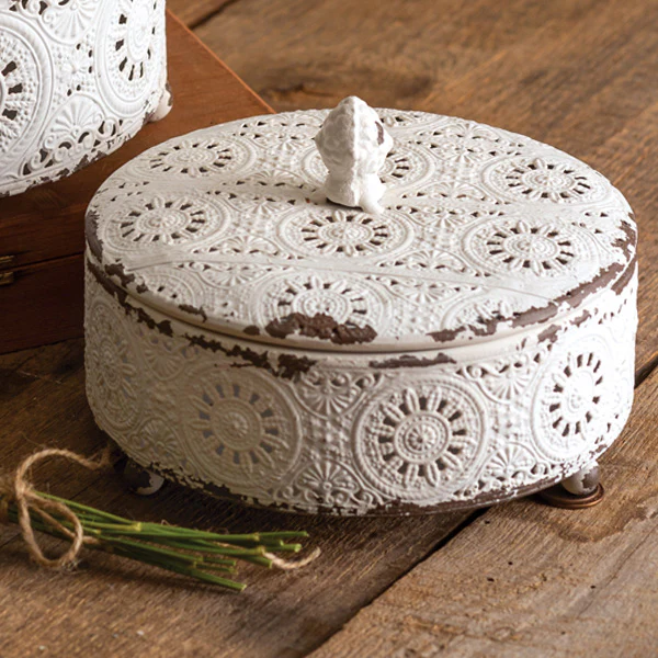 Chippy Curio Storage Boxes, Set of 2