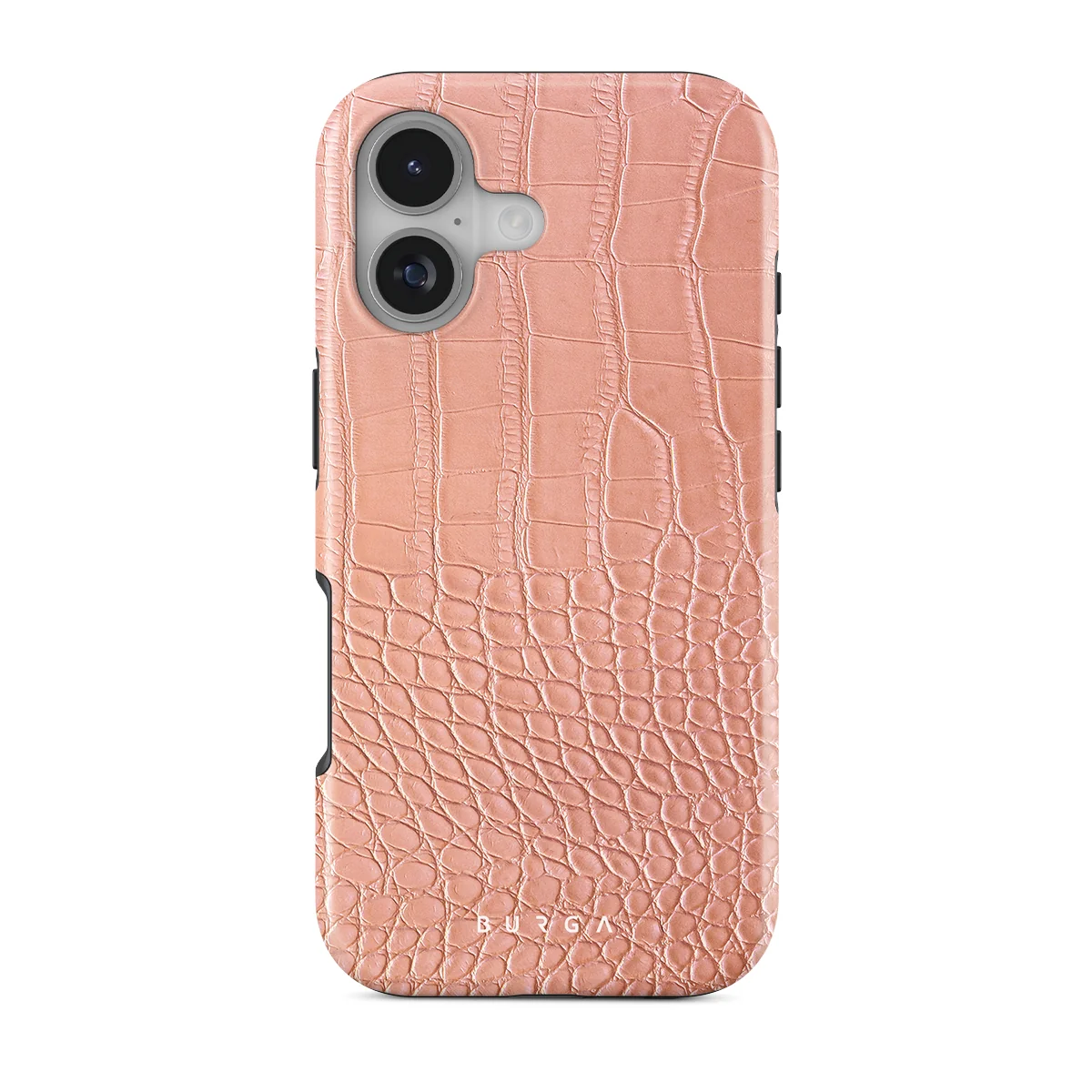Pink Croco - iPhone 17 ケース