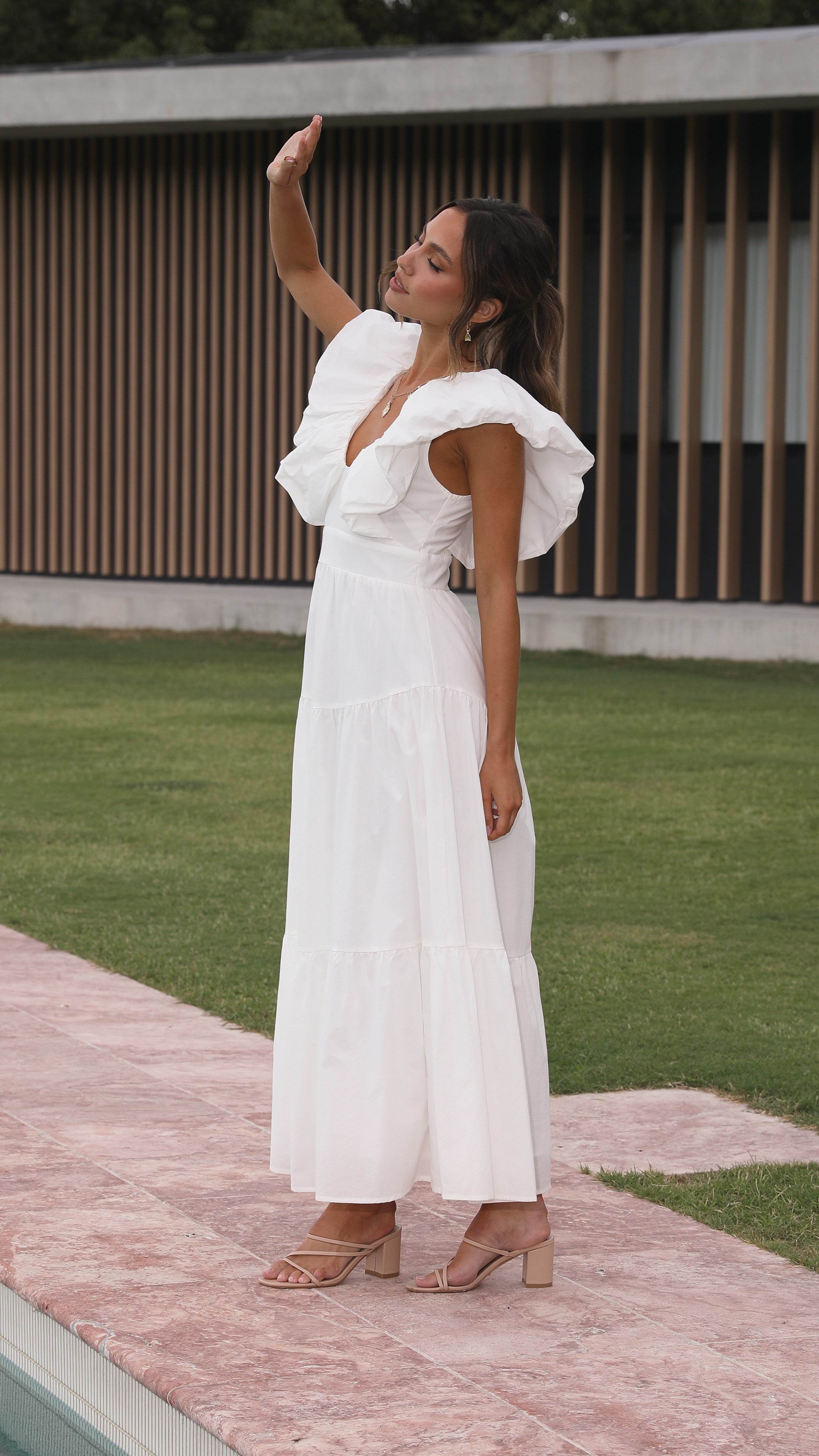 Emma Maxi Dress - White