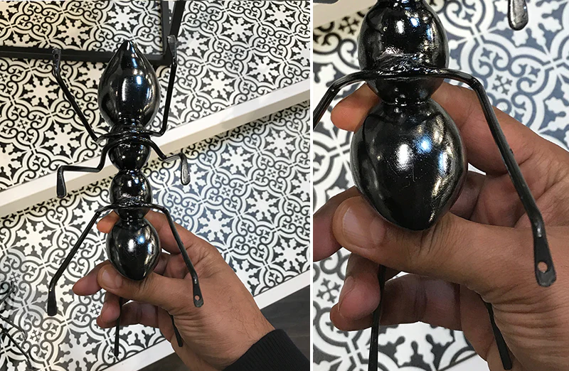 HUGE Mountable Metal Ants  Set of 5