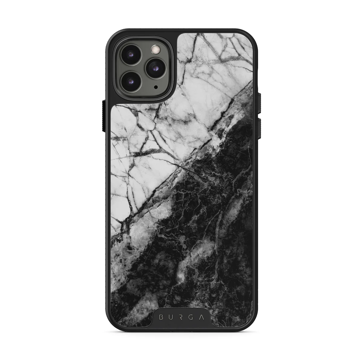 Fatal Contradiction - Black & White Marble iPhone 11 Pro Max ケース