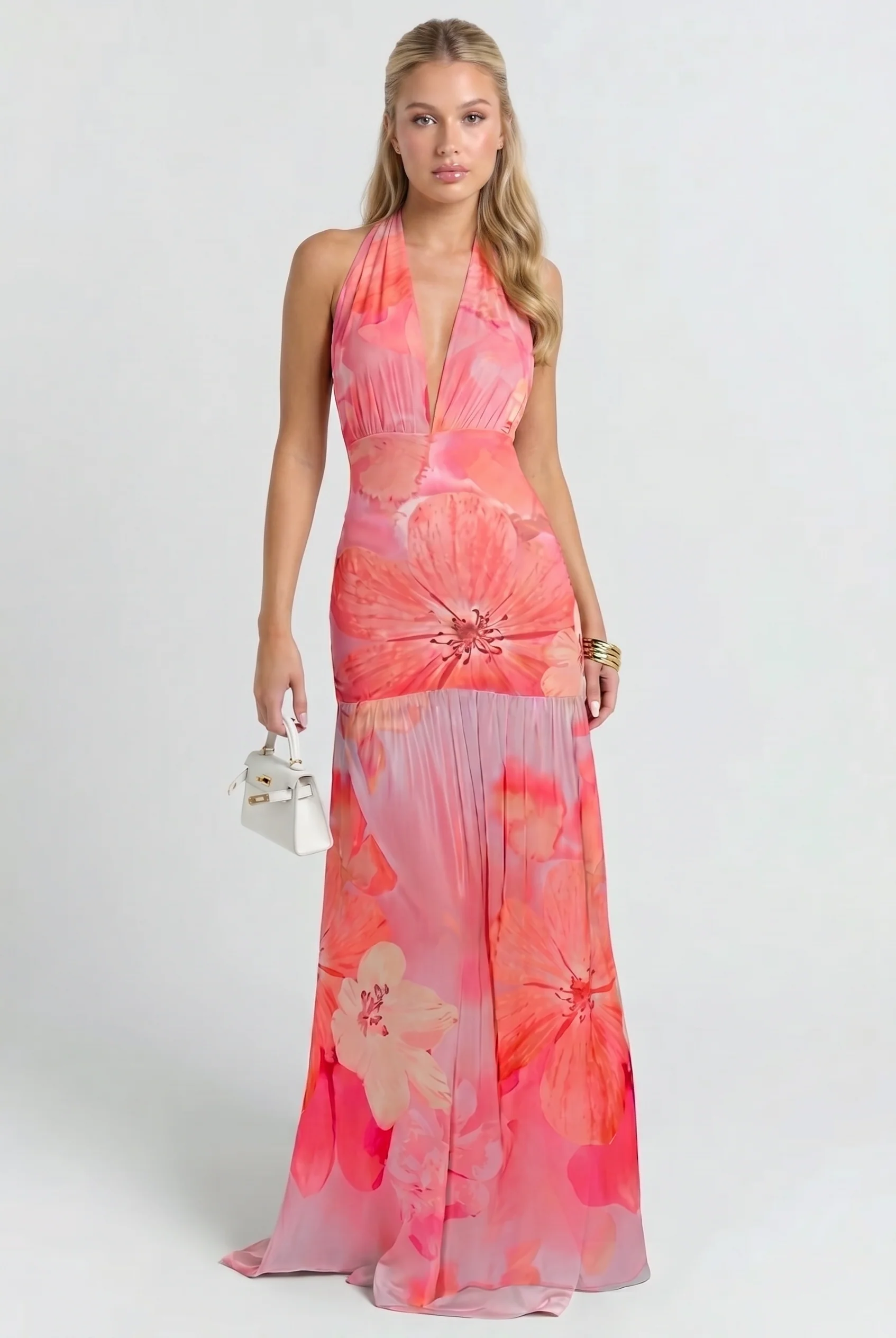 The Balcony at Sunset Maxi Dress