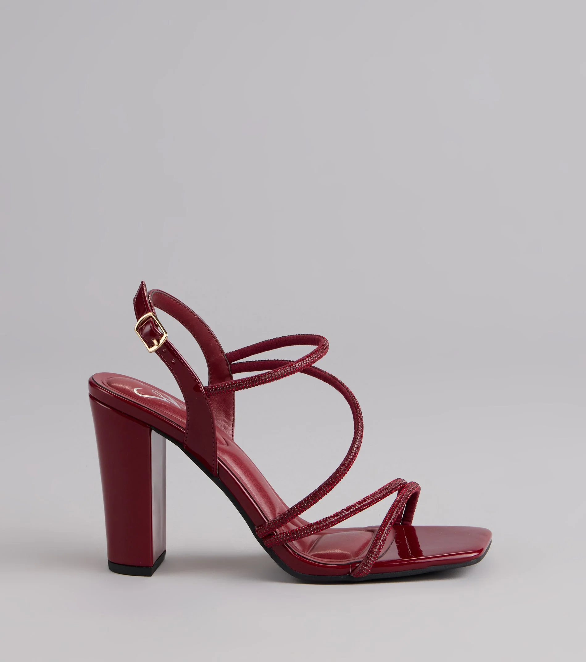 Chic Crush Strappy Block Heels