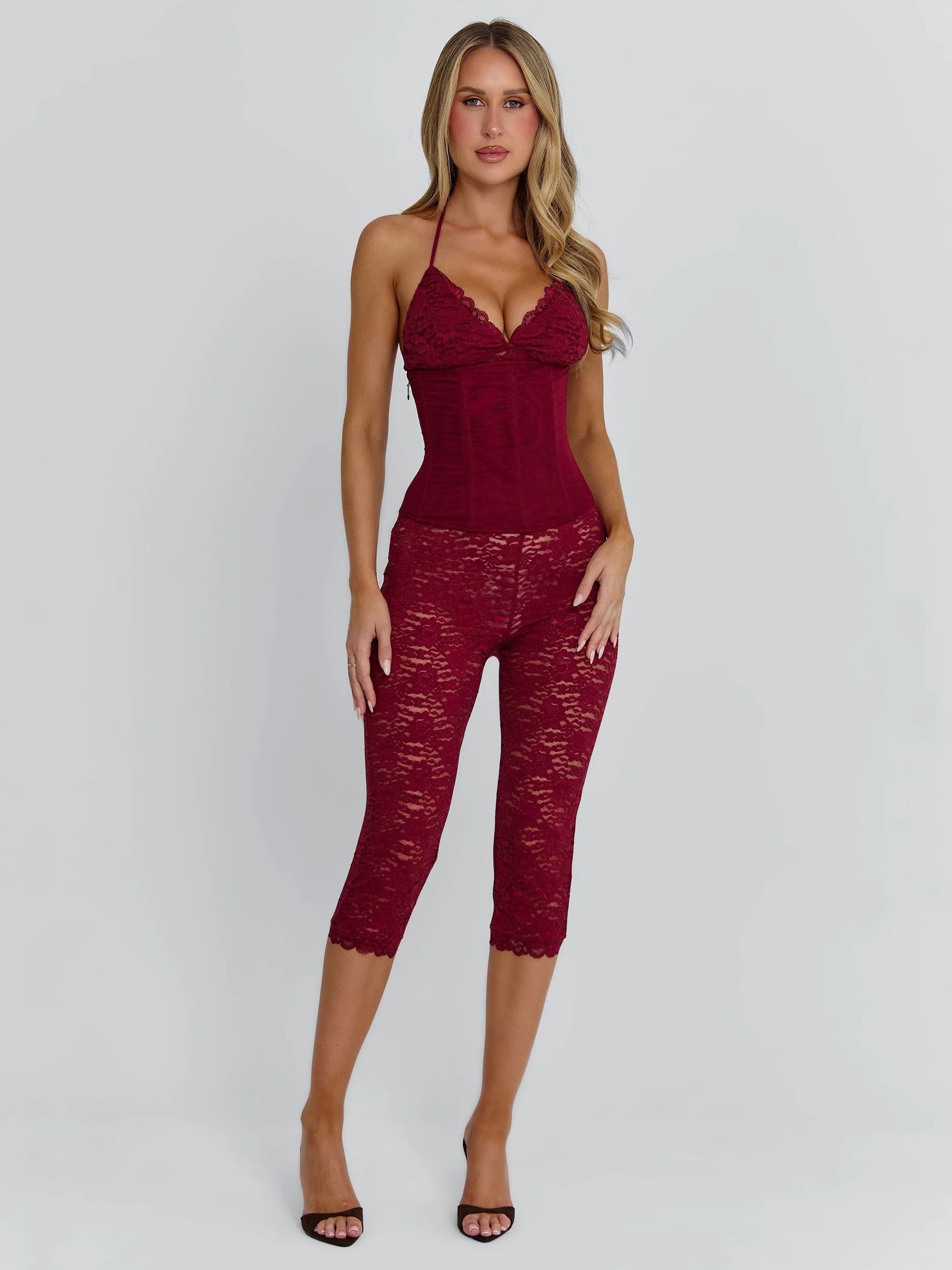 Cendre-Playsuit-Burgundy - luluinthesky