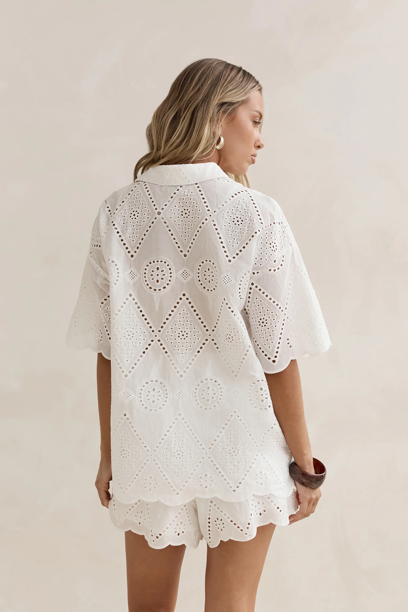 White As Snow Shorts White