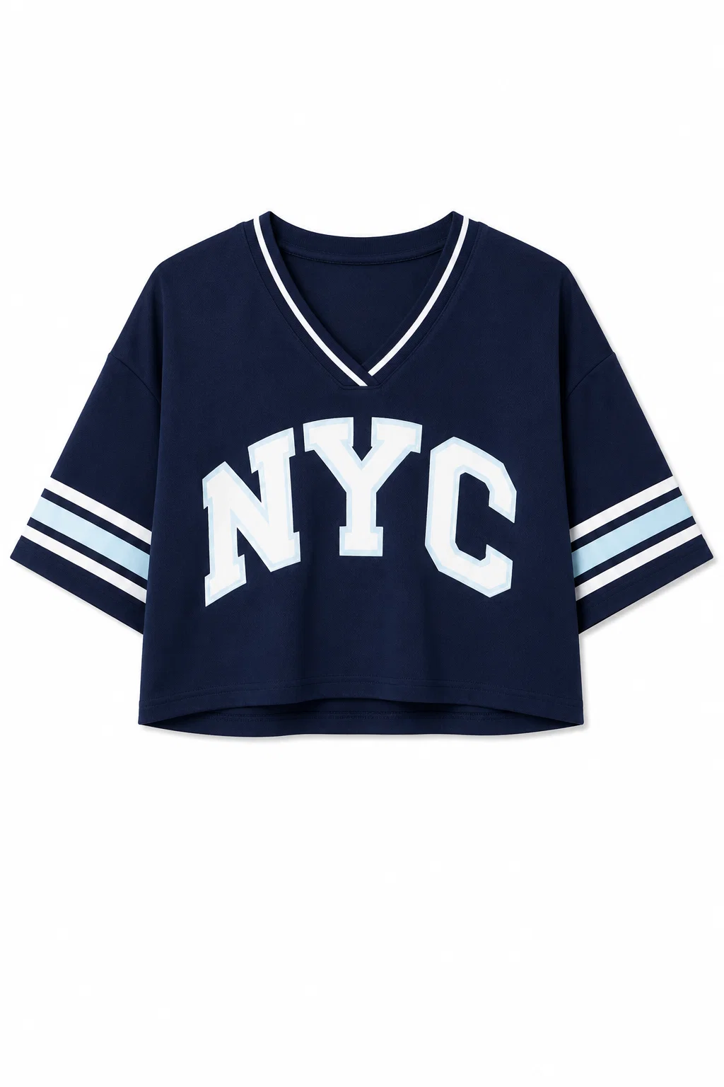 Sport Graphic Cropped Jersey Tee