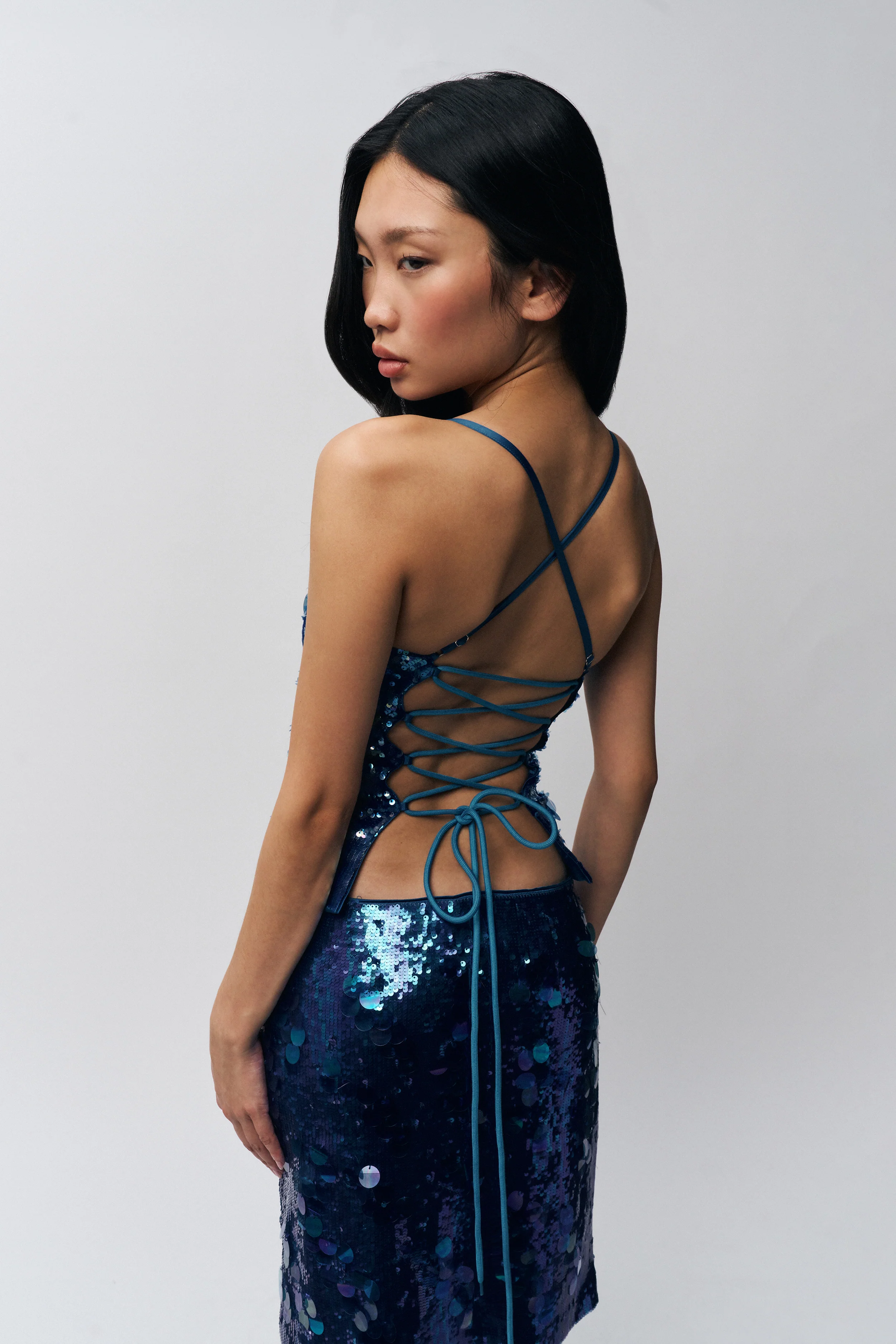 Paillette Cami Top - luluinthesky