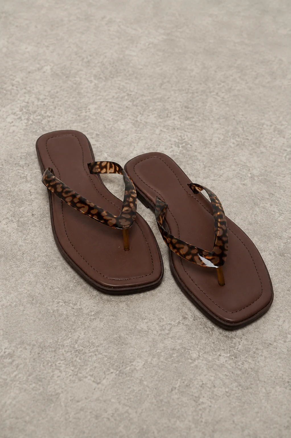 Trixie Jelly Sandal in Leopard