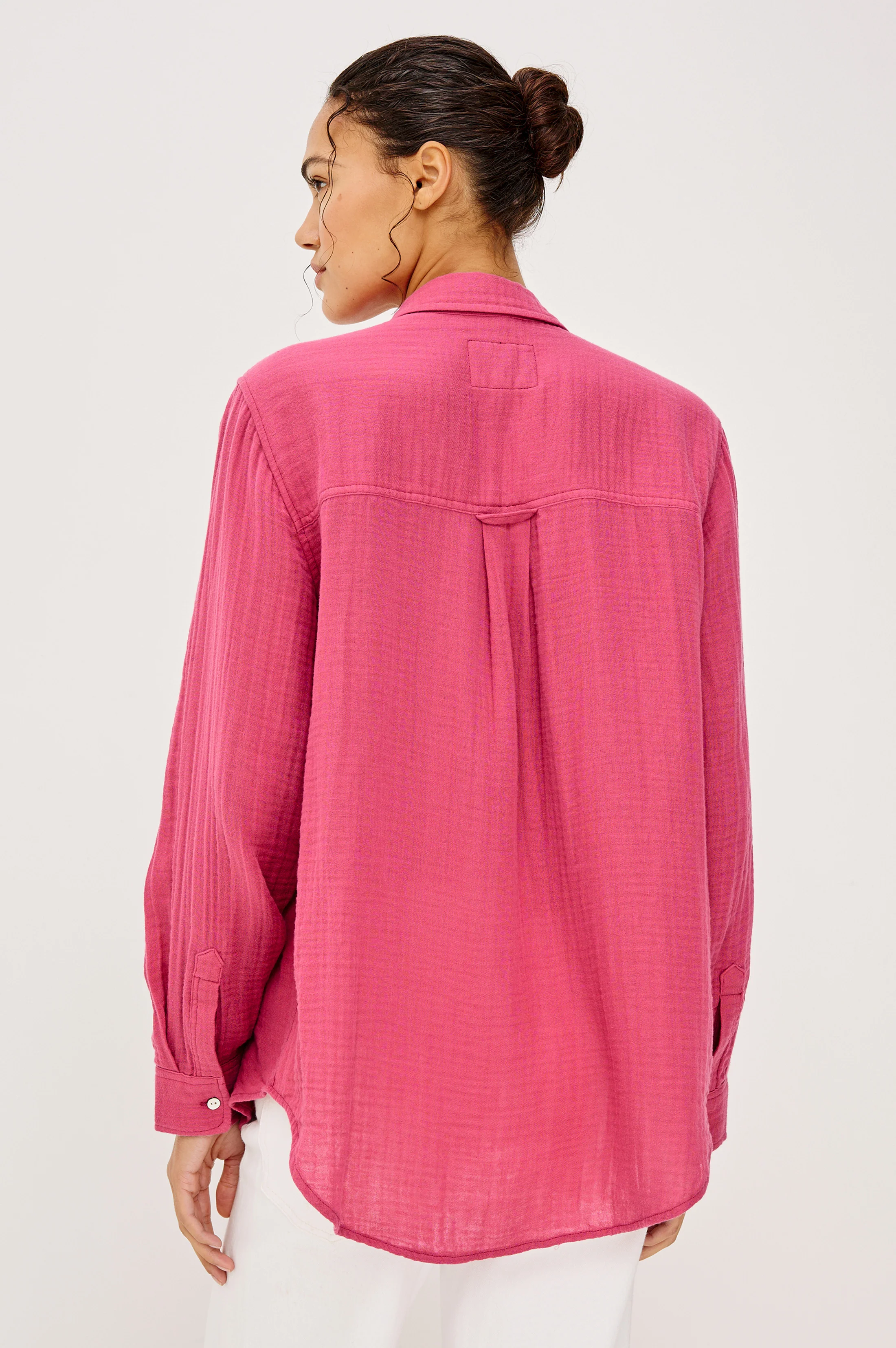 Ellis Shirt - Dark Rose