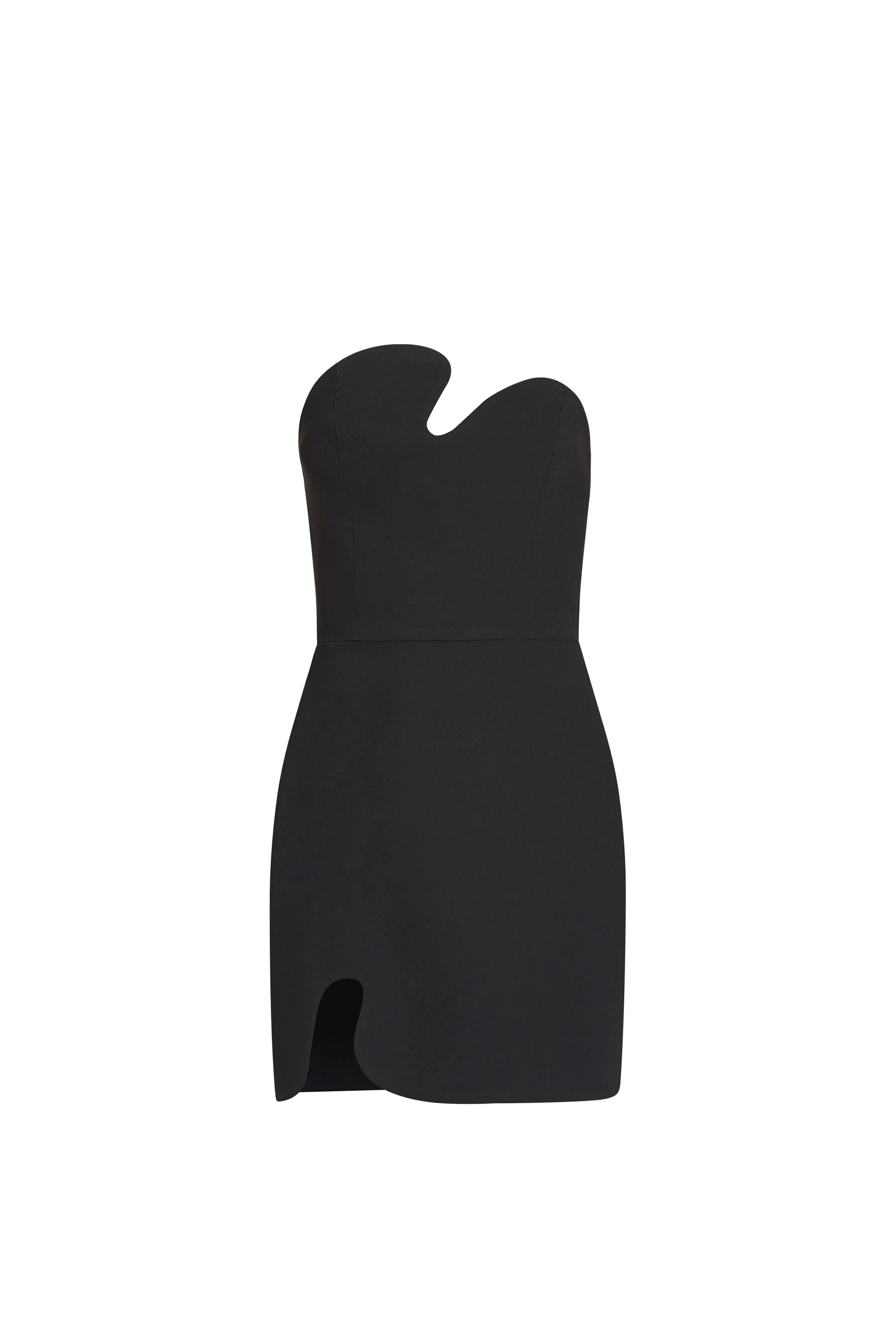 Strapless Puzzle Mini Dress