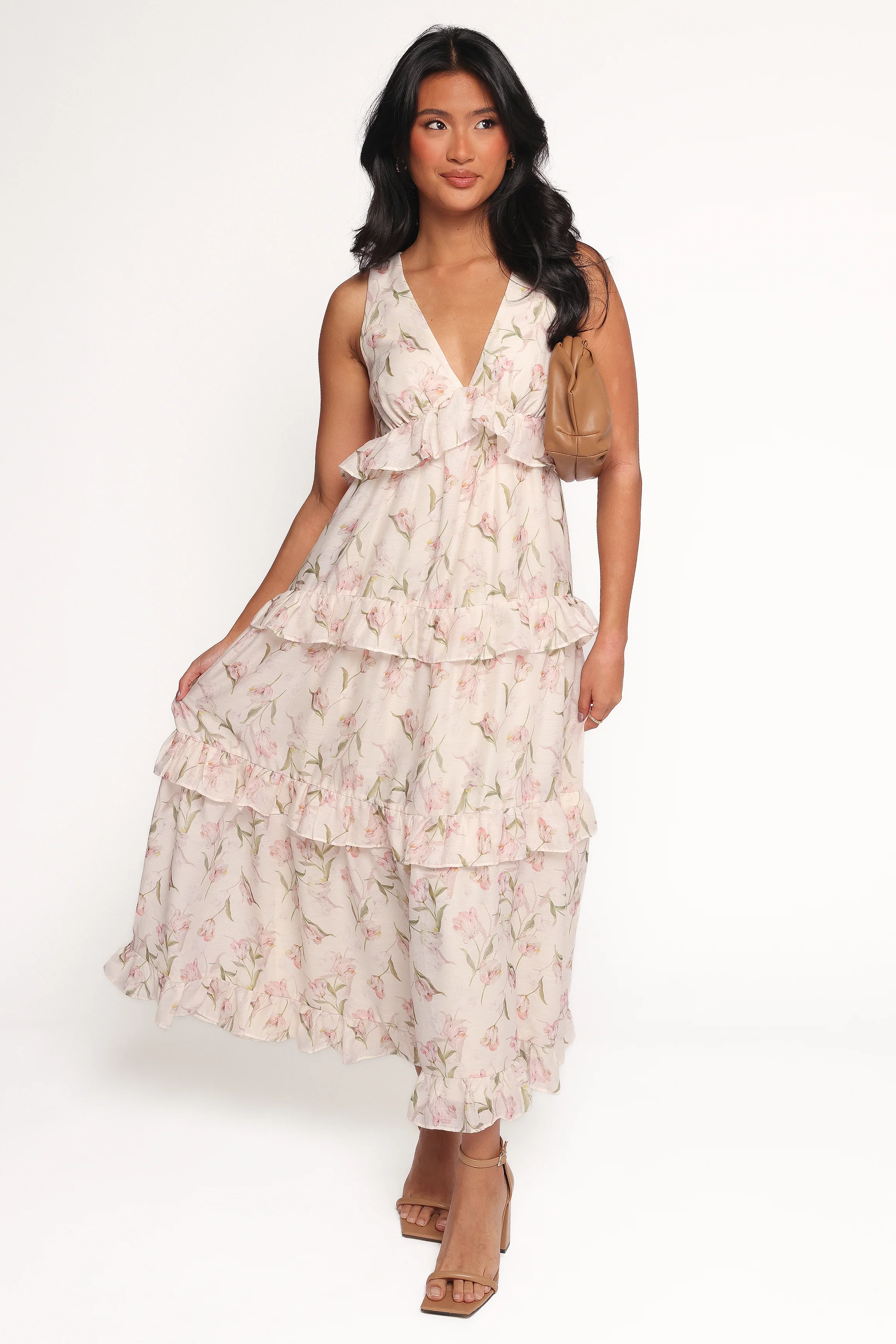 Willis Maxi Dress - Pink Floral