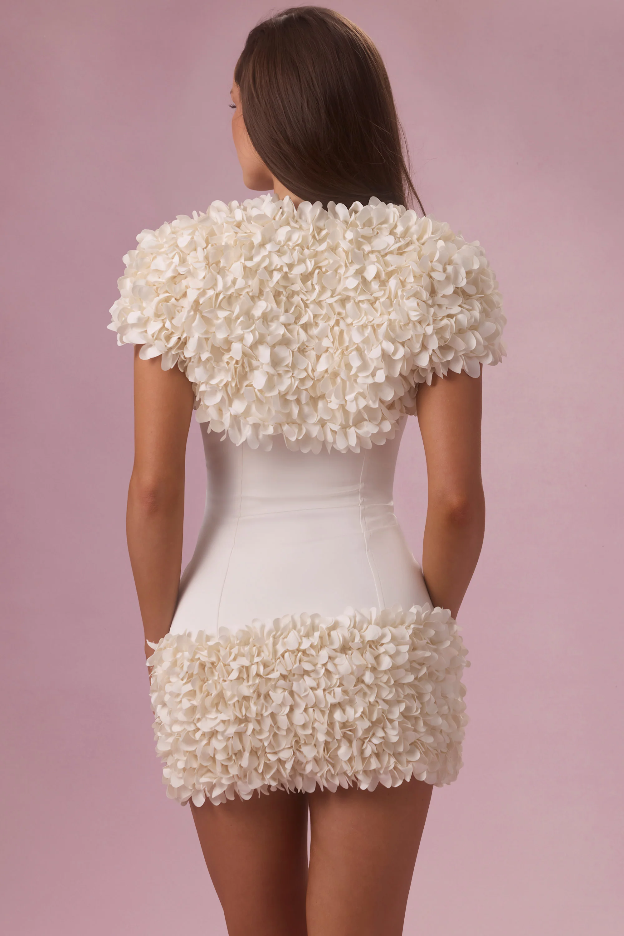 Cropped Bolero  in Ivory