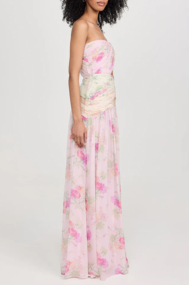 Pintil Strapless Gown