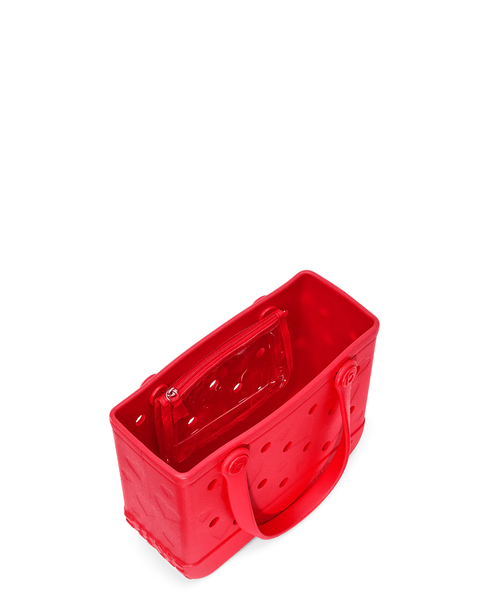 Bitty Bogg® Bag - Conversation Hearts BRIGHT RED