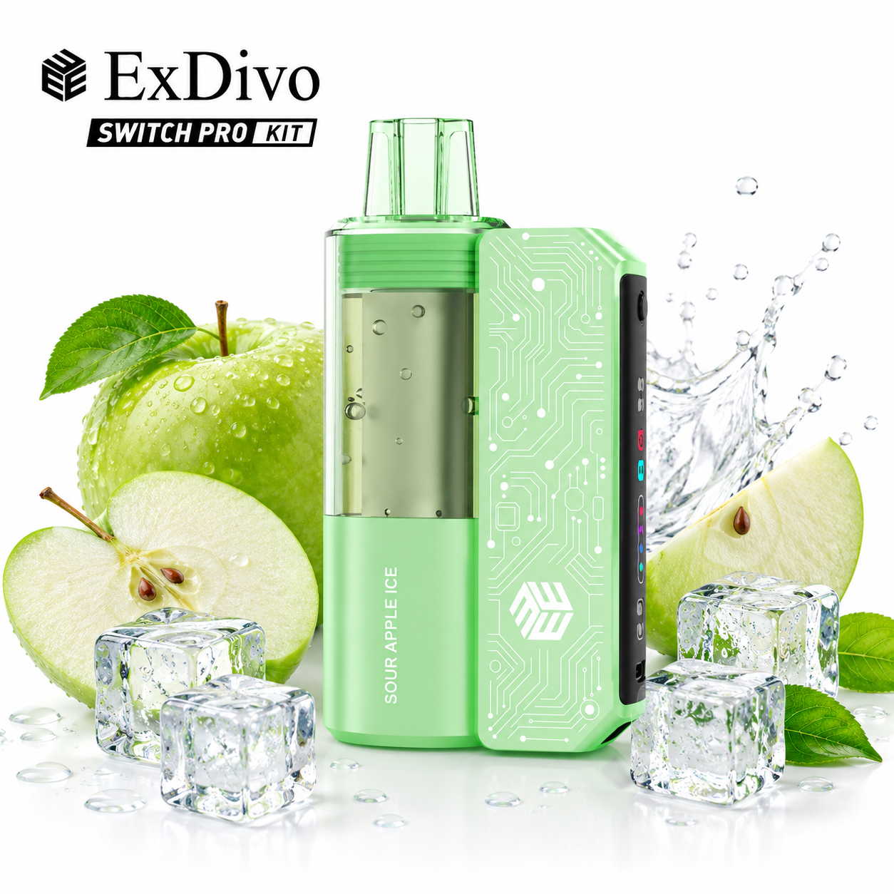 ExDivo BRIGHT MIRROR 35K Replaceable VAPE kit
