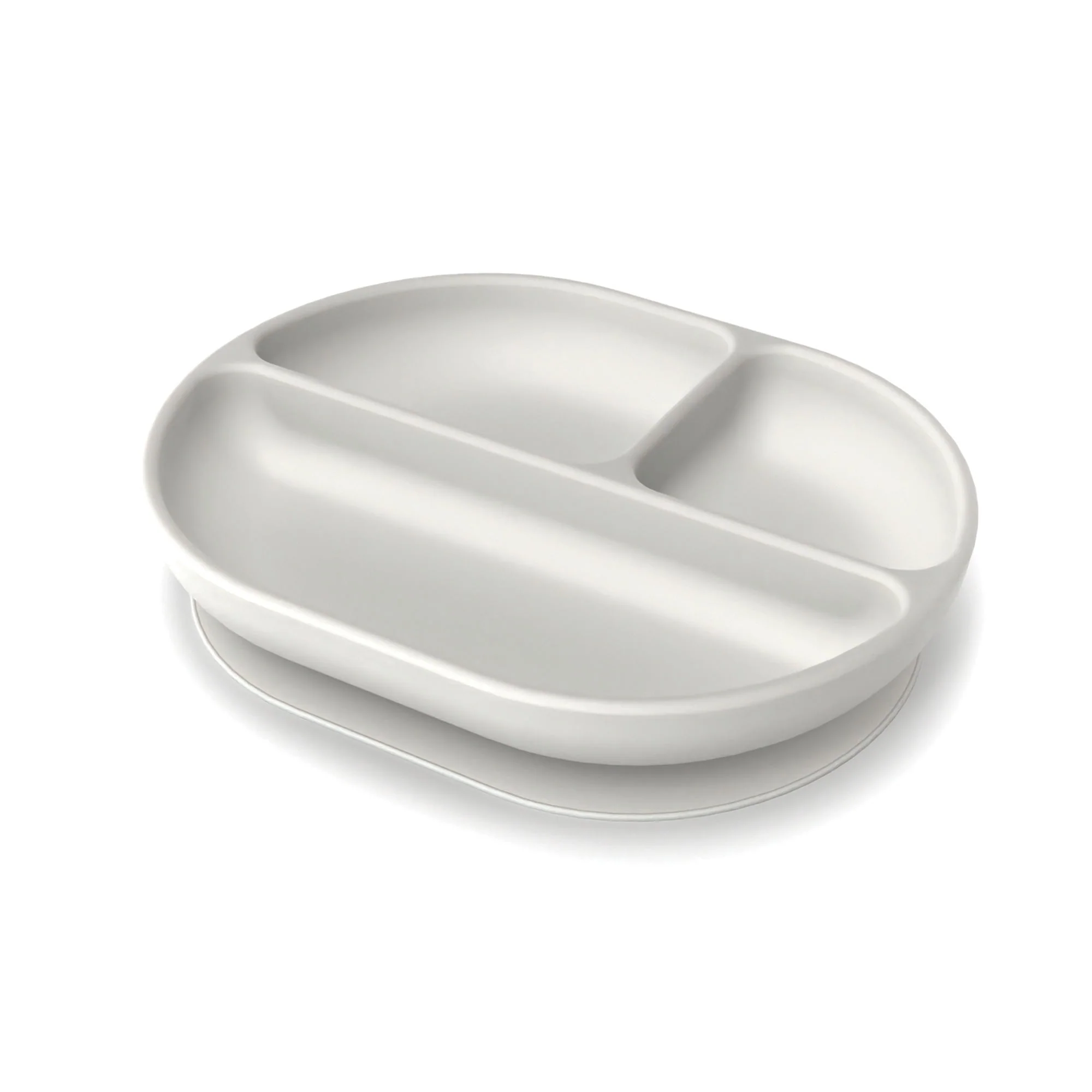 Vogeelle Silicone Divided Suction Baby Plate - Cloud