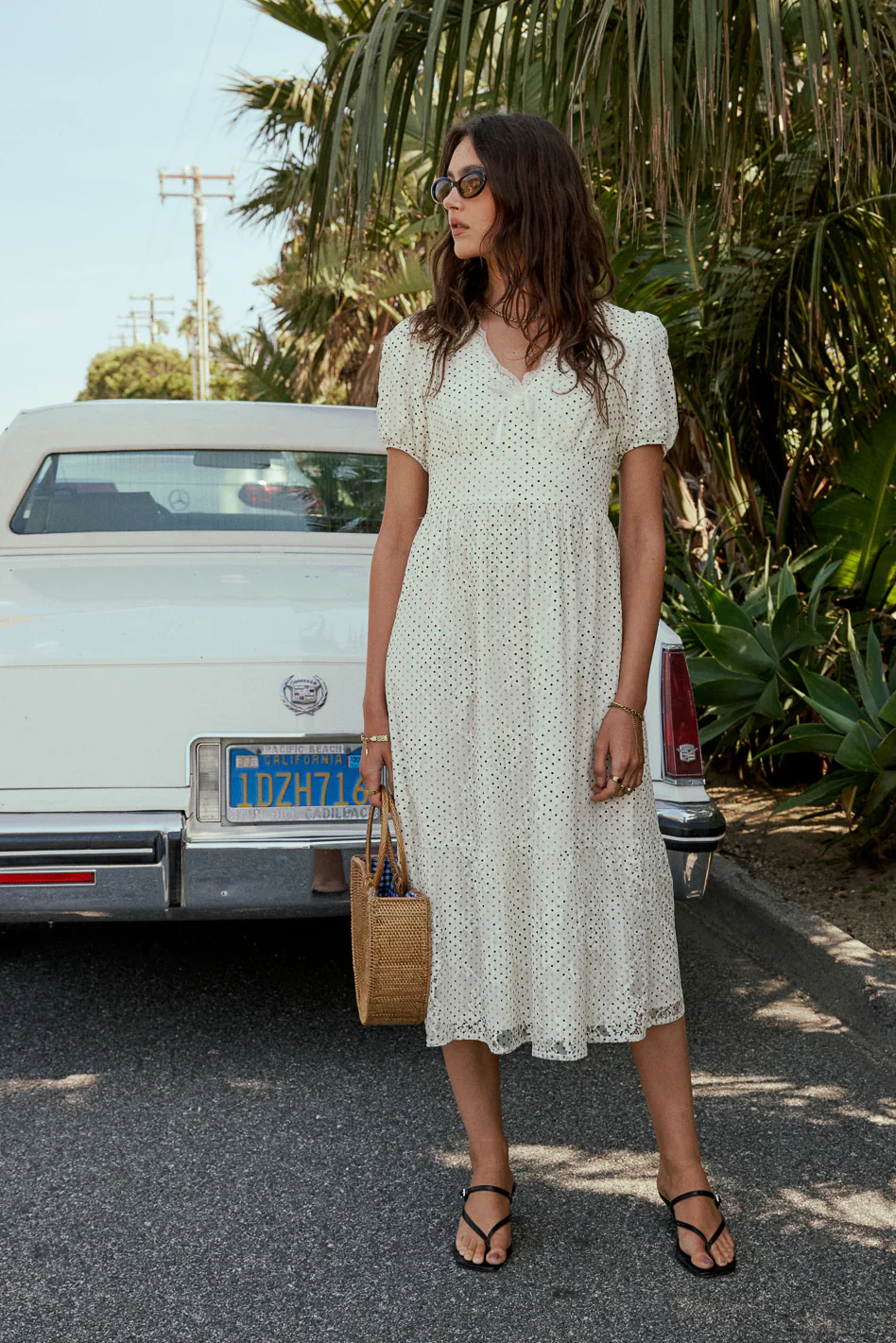 Nila Lace Midi Dress
