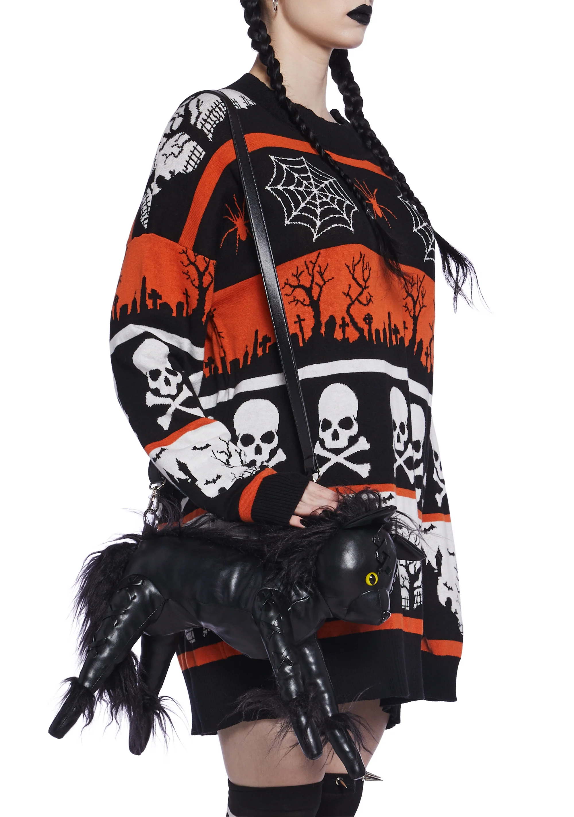 Hexed Kitty Crossbody Bag