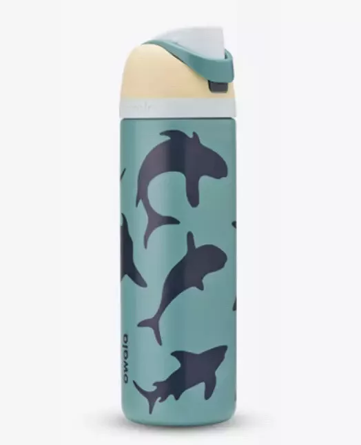 Owala Fin Frenzy Color Drop 24 oz bottiglia d'acqua FreeSip