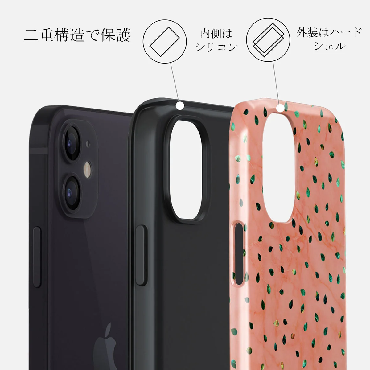Watermelon Shake - iPhone 12 Mini ケース