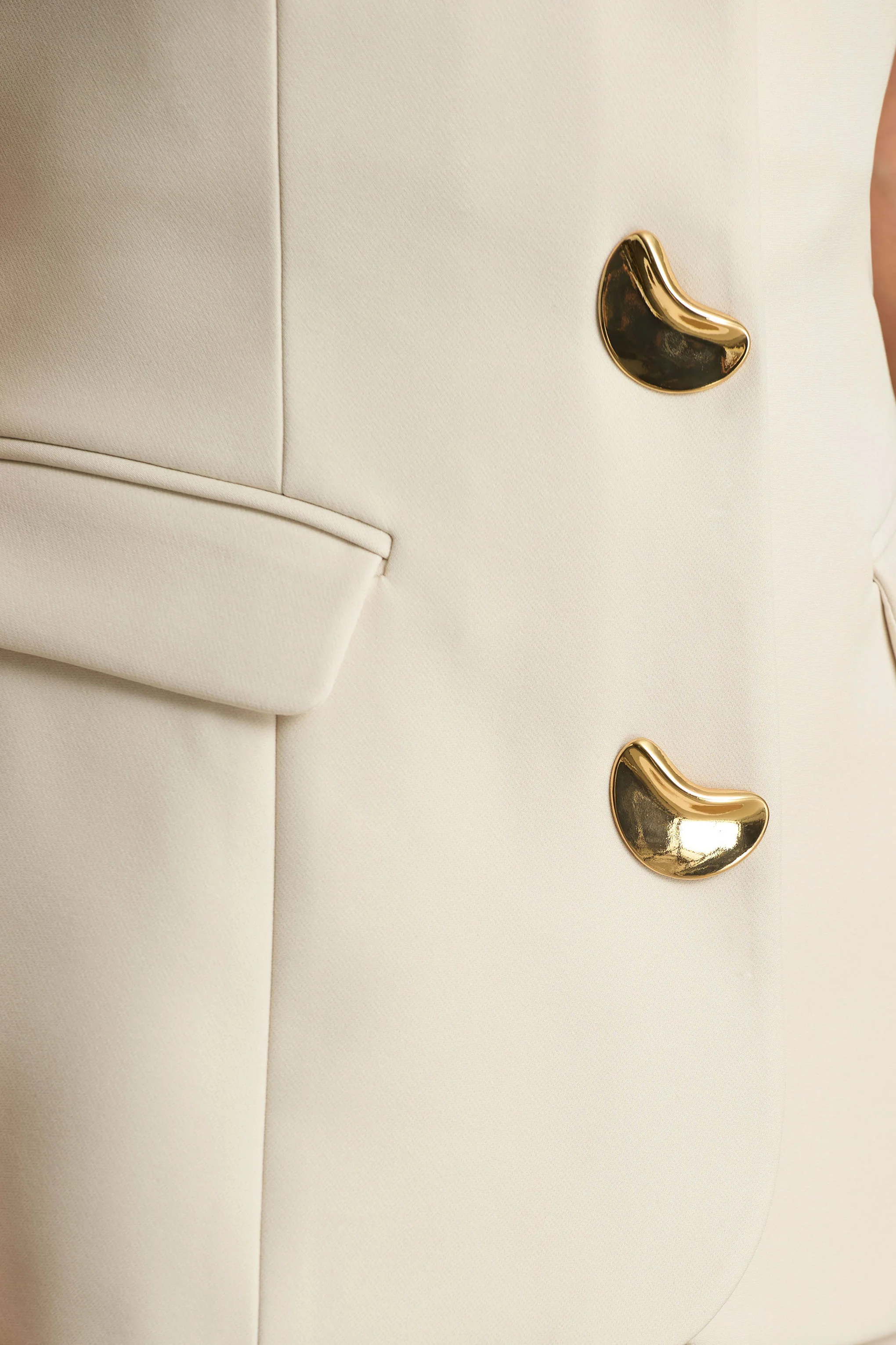 Zoey | Nude Bandeau Jumpsuit