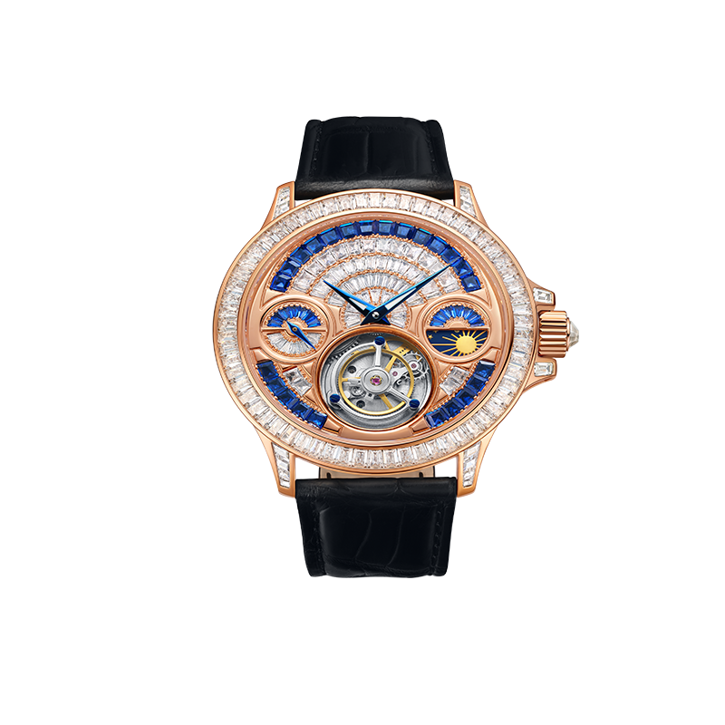 Cangqiong Tourbillon Watch – Automatic, Sapphire, Luxury 43.9mm T806M