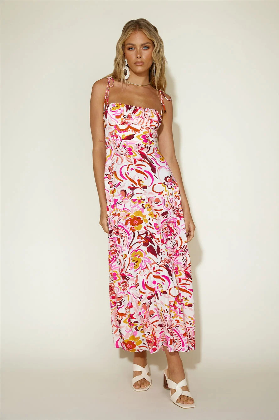 Dinner Date Maxi Dress Floral