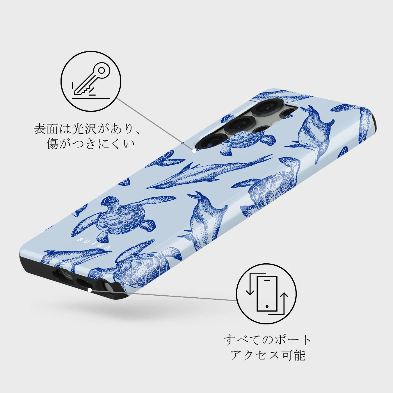 Aquatic Dance - Samsung Galaxy S25 Ultra ケース