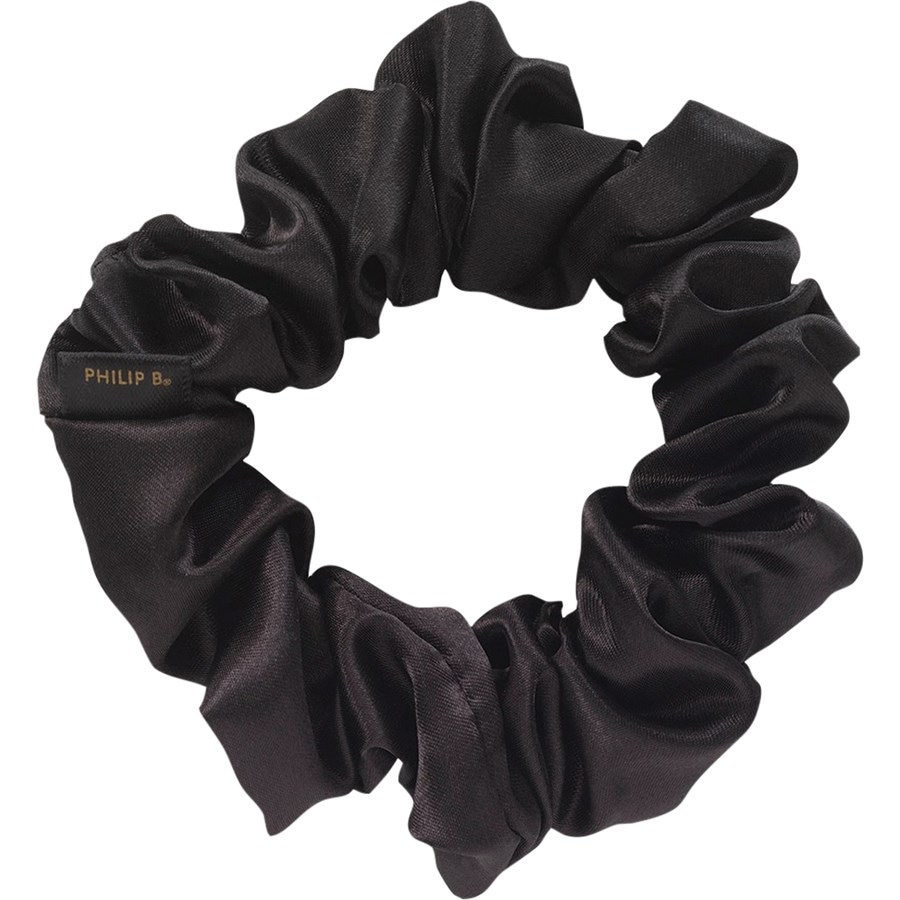 Philip B Styling Klasyczna czarna opaska Scrunchie