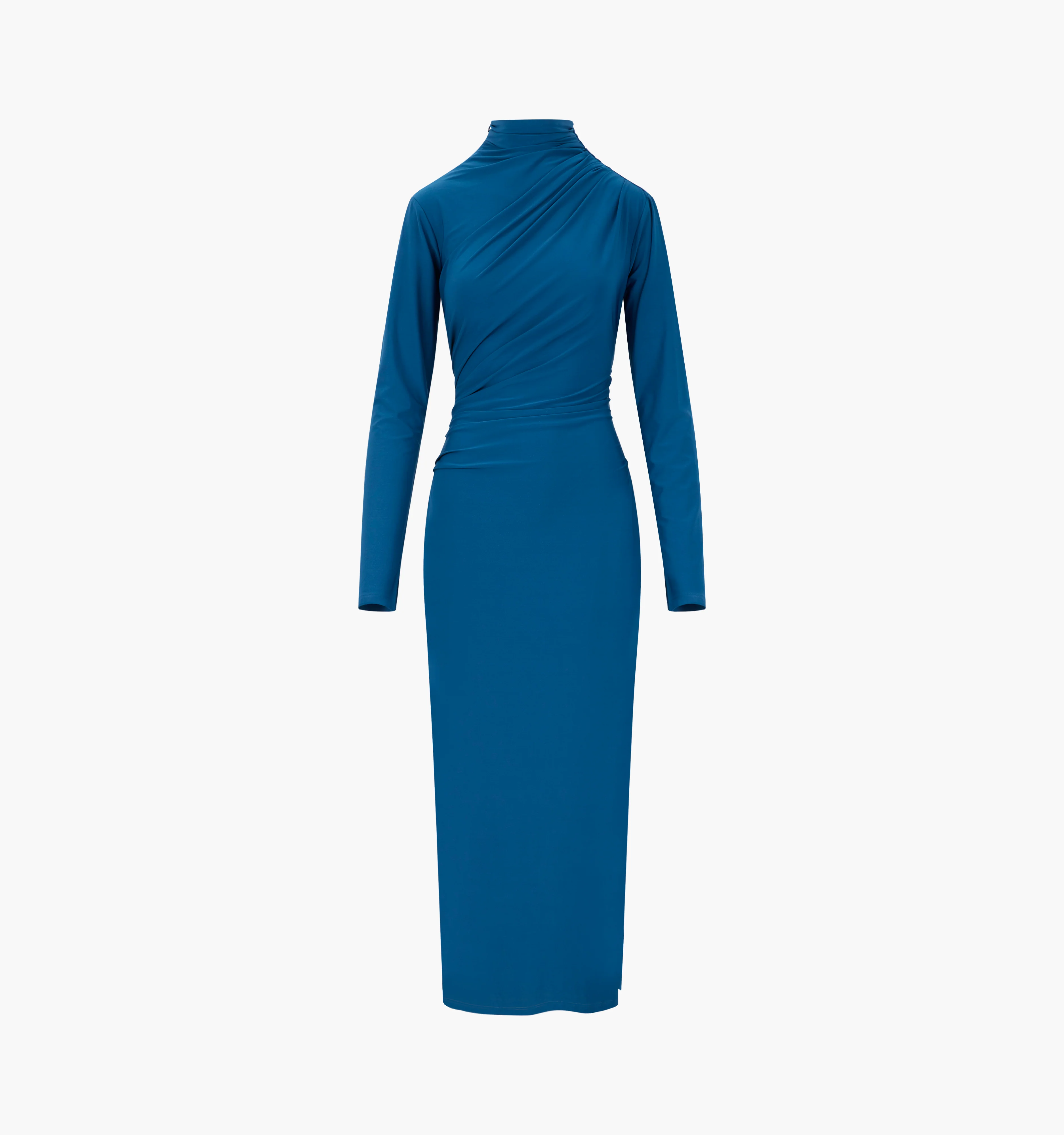 The Rizzo Dress - Peacock Blue