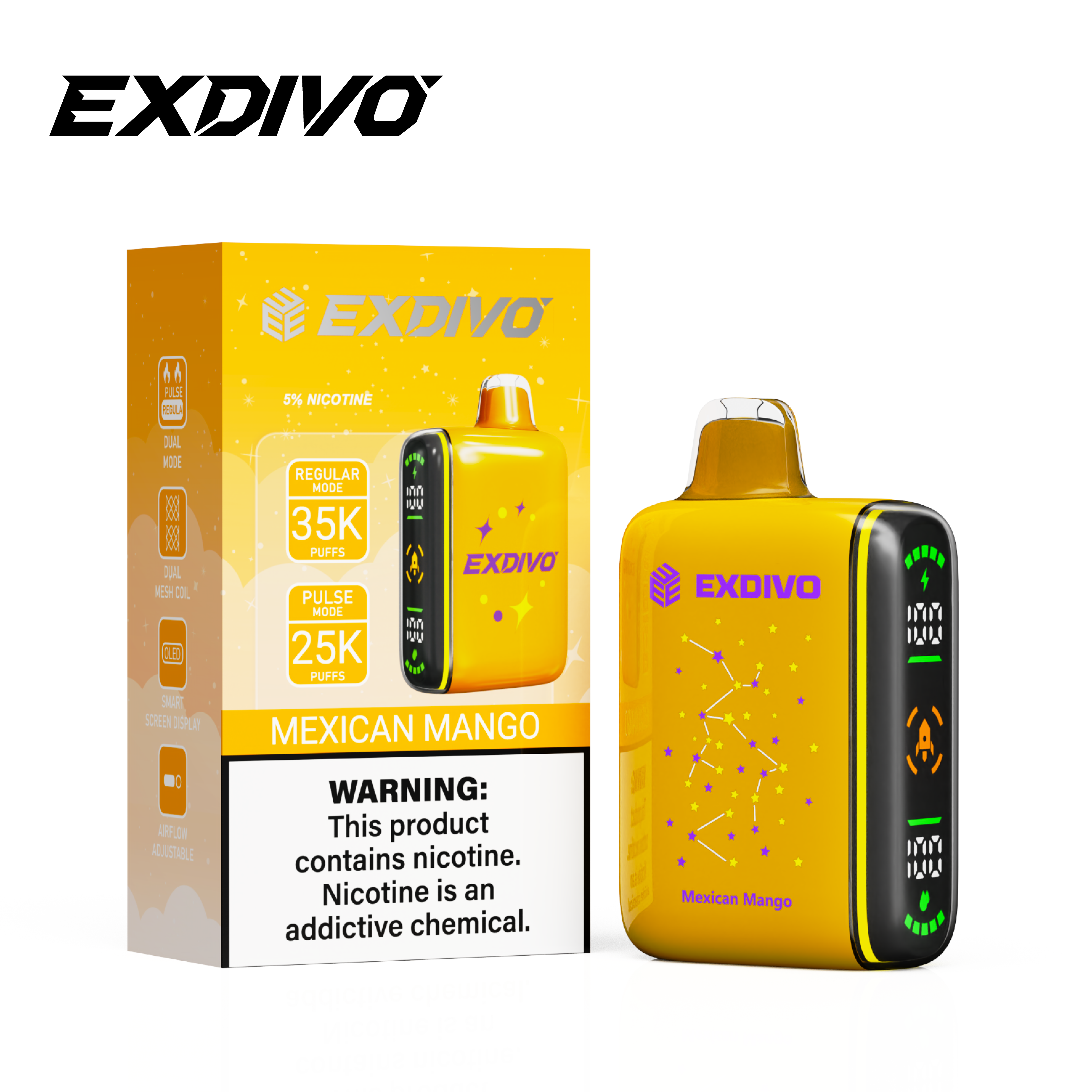 EXDIVO interstellar 35000 Puffs