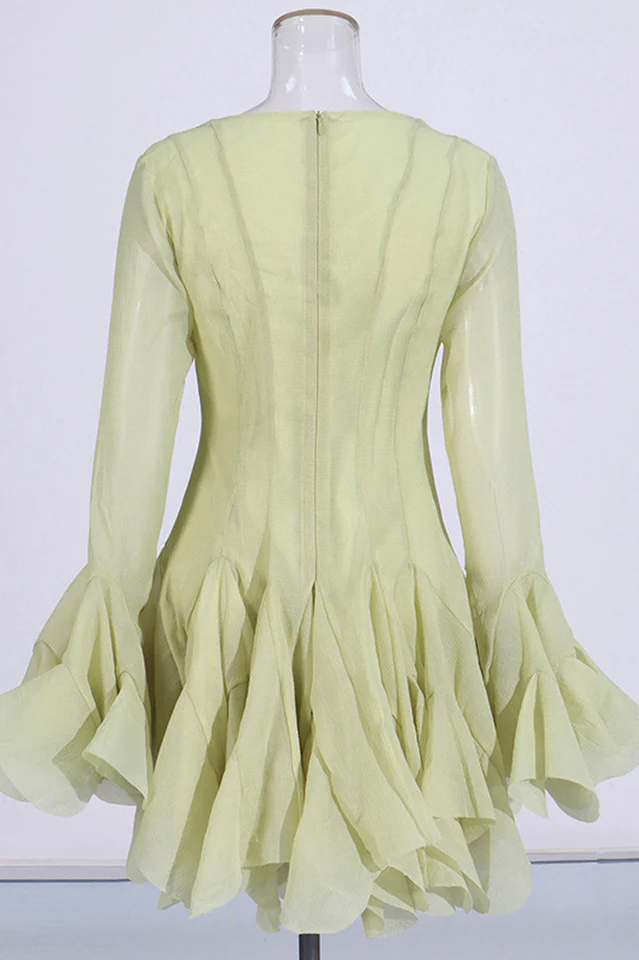 Miranda Asymmetric Hem Mini Dress