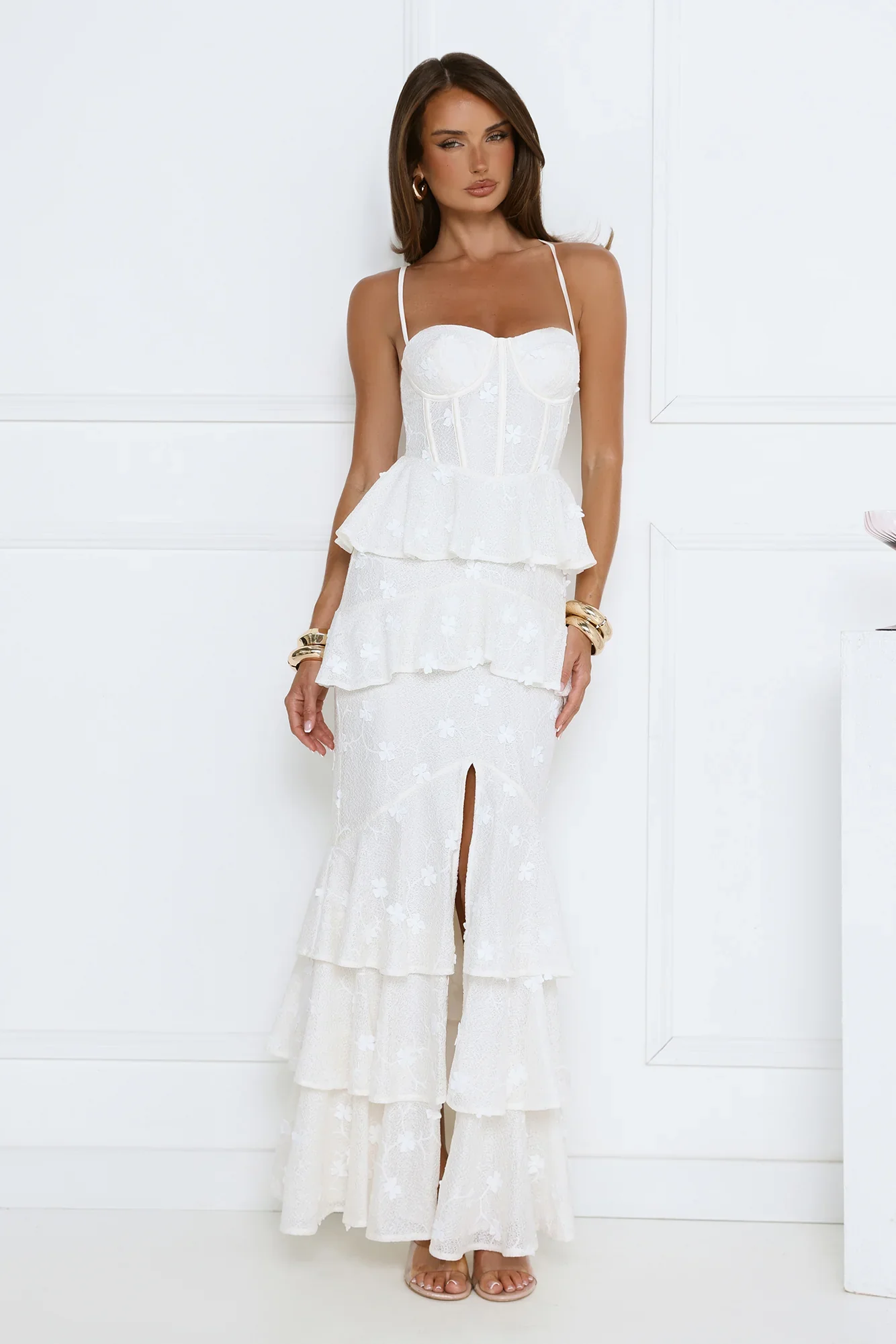 Secret Grove Maxi Dress White - luluinthesky
