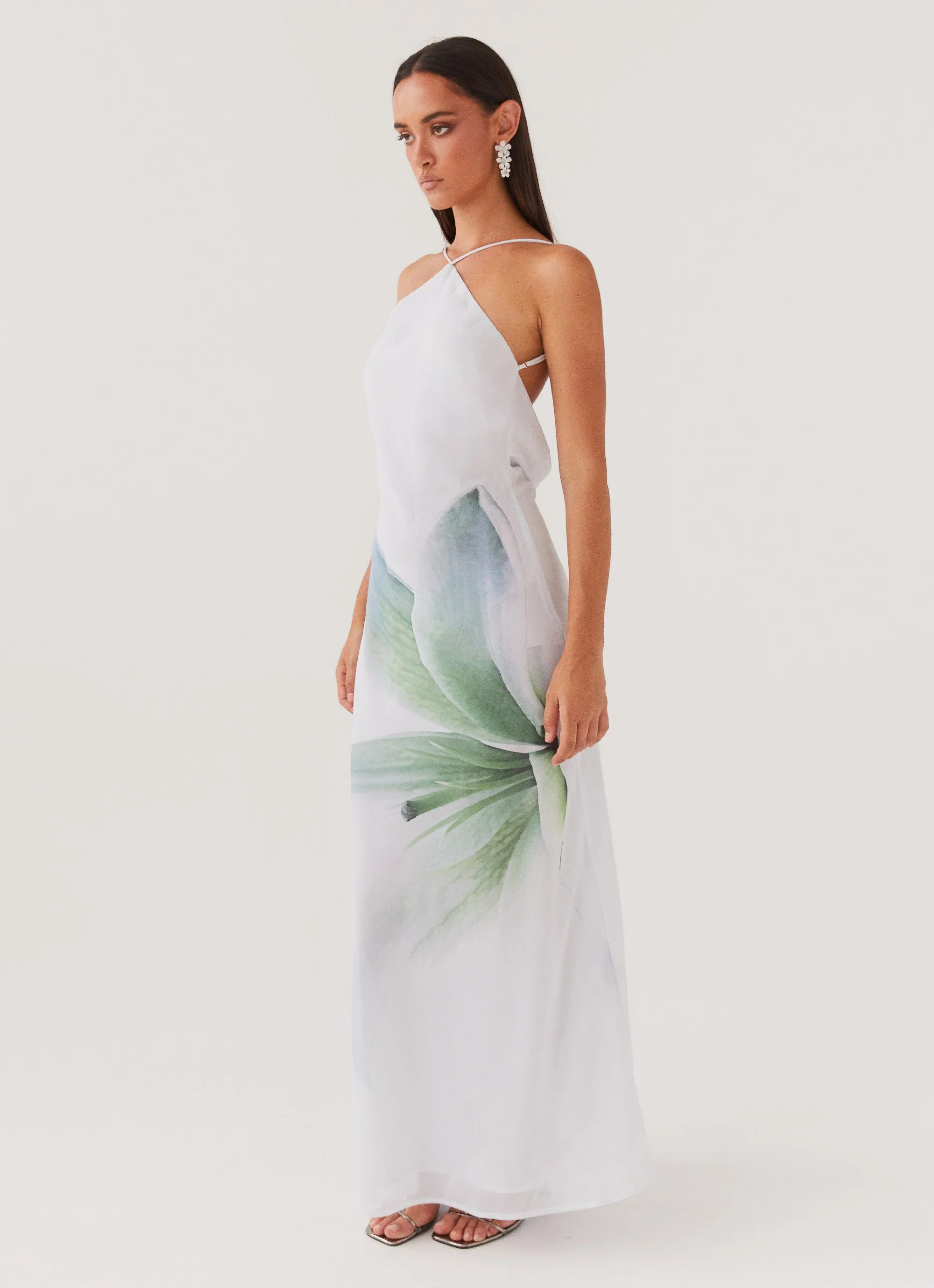 Blossom Hearts Maxi Dress - Dahlia Ash - luluinthesky