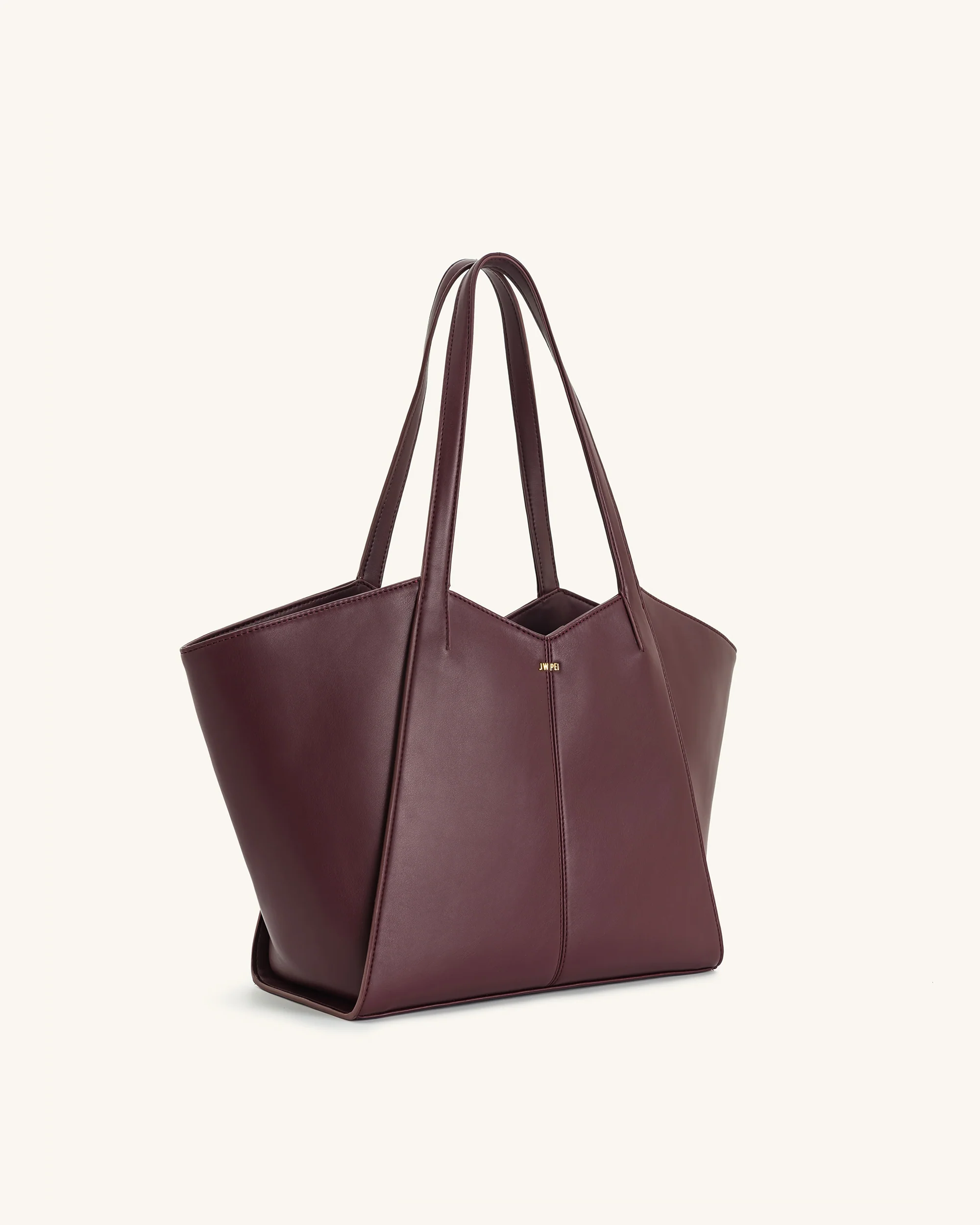Kiana Large Capacity Tote Bag - Deep Claret