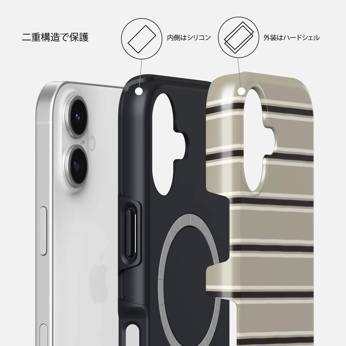Parallel - iPhone 17 ケース