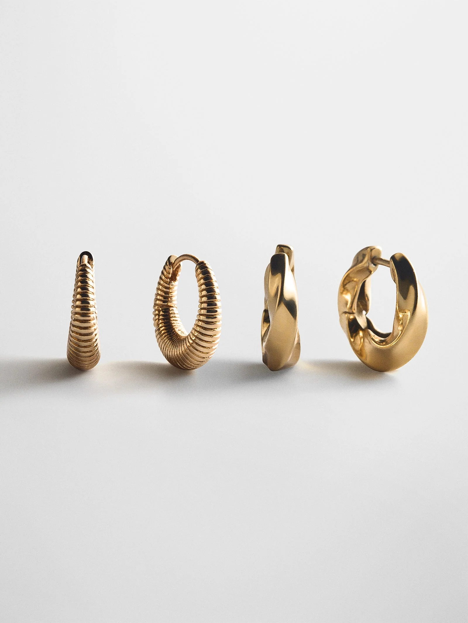 Beverly Waterproof Earring Set - Gold
