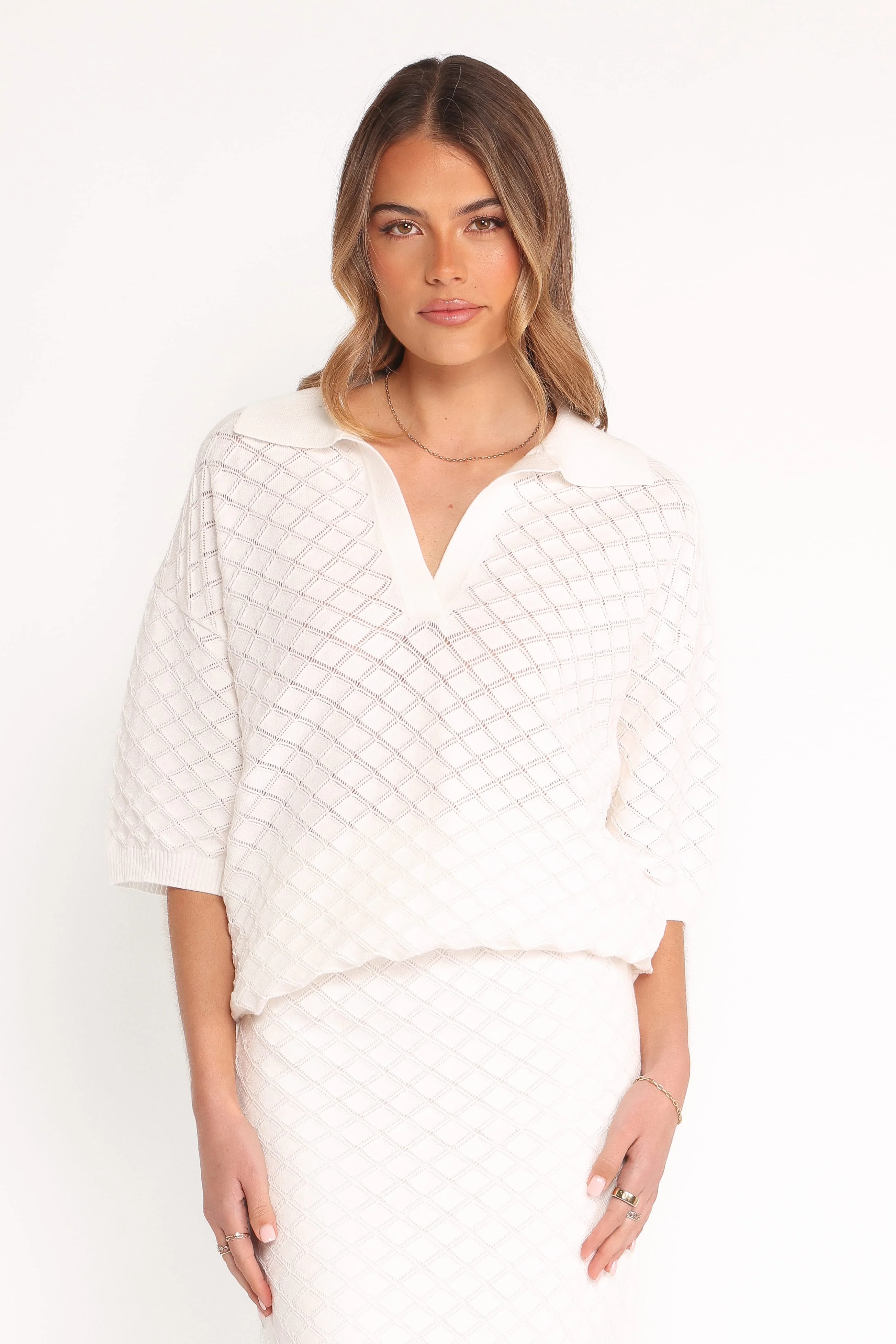 Meera Top - White